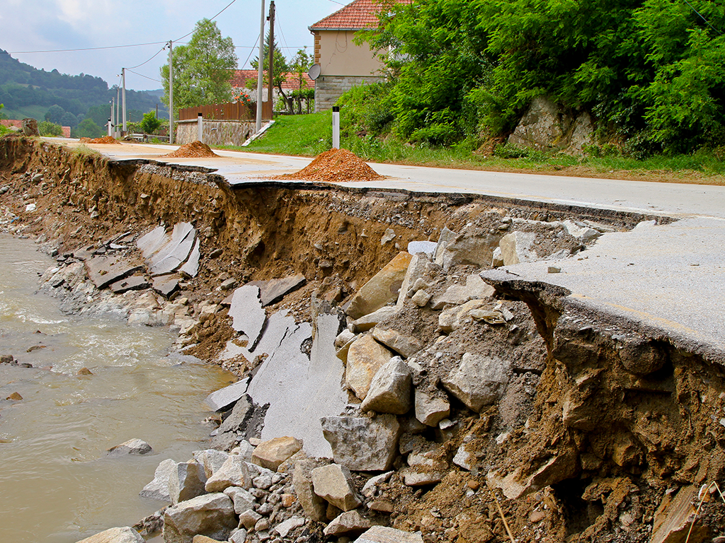 glissement de terrain catastrophe naturelle Morbihan, catastrophe naturelle à Vannes